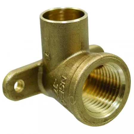 NIBCO INC BF6695L 707-3-5R-LF 1/2X3/8 CXF 90 DROP ELB FORG