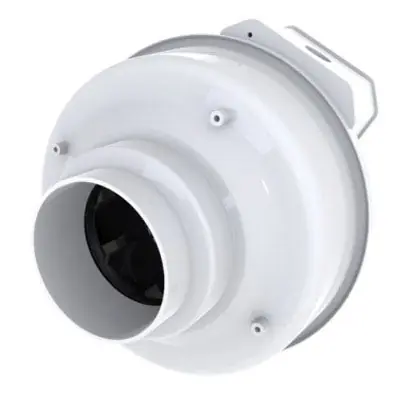 SYSTEMAIR 411331A Centrifugal In-Line Fan 120V 80W