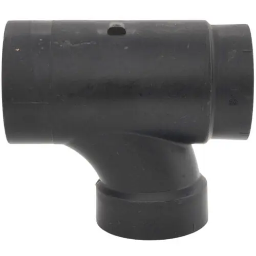 Nibco I103080 2 x 1-1/2 x 1-1/2 Spigot x Hub x Hub ABS DWV Street Tee 58112RR