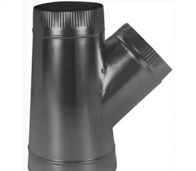 Mitchell Metal Products 305755 7 X 5 X 5 in Galvanized Steel Stub Wye