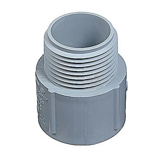 Thomas and Betts E943K Carlon 2-1/2-Inch Schedule 40/80 PVC Male Adapter