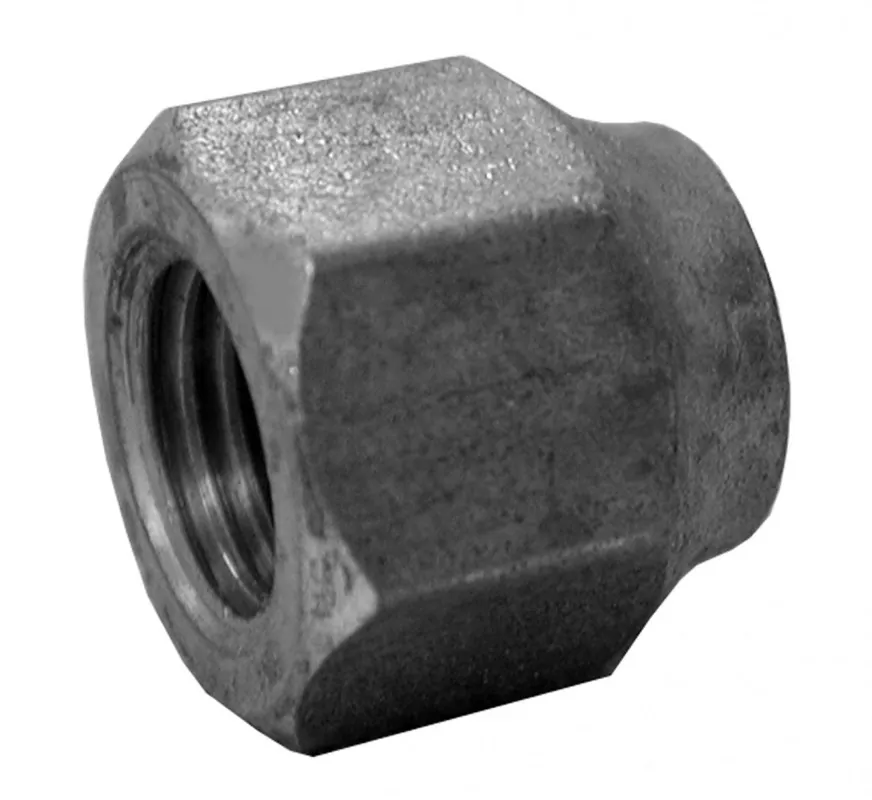 Jones Stephens F40014 (641FS-86) 1/2X3/8 BR SHORT FGD FL NUT