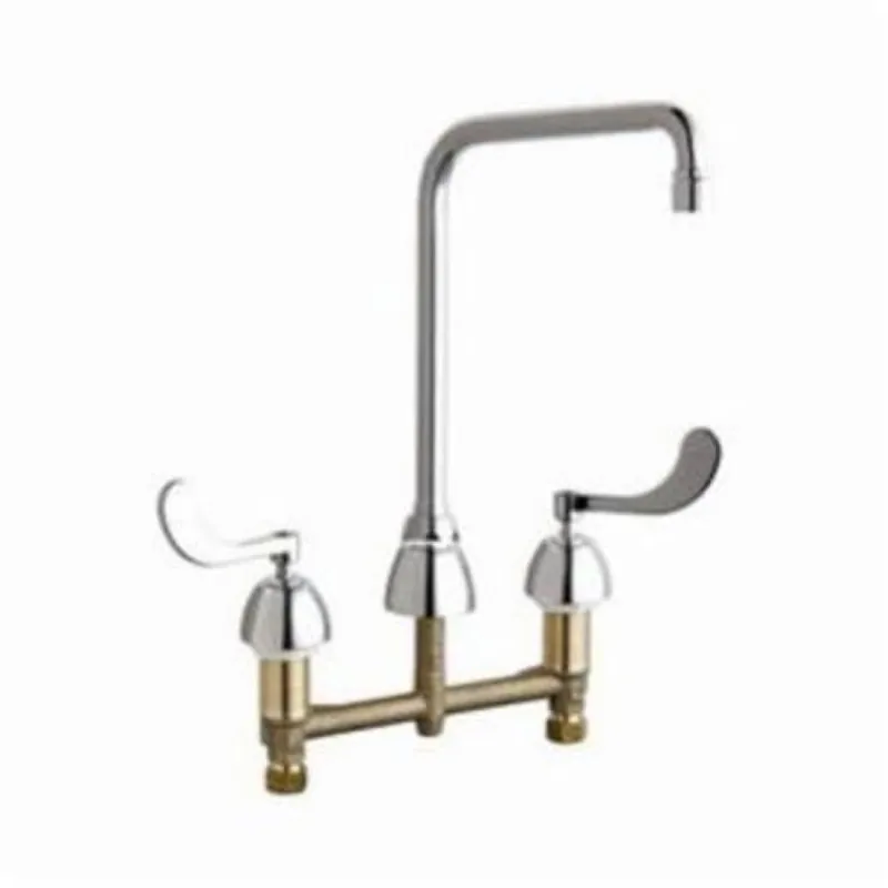 Chicago Faucet 786-HR8E35V317XKAB Kitchen Sink Faucet 1.5 GPM 8 in
