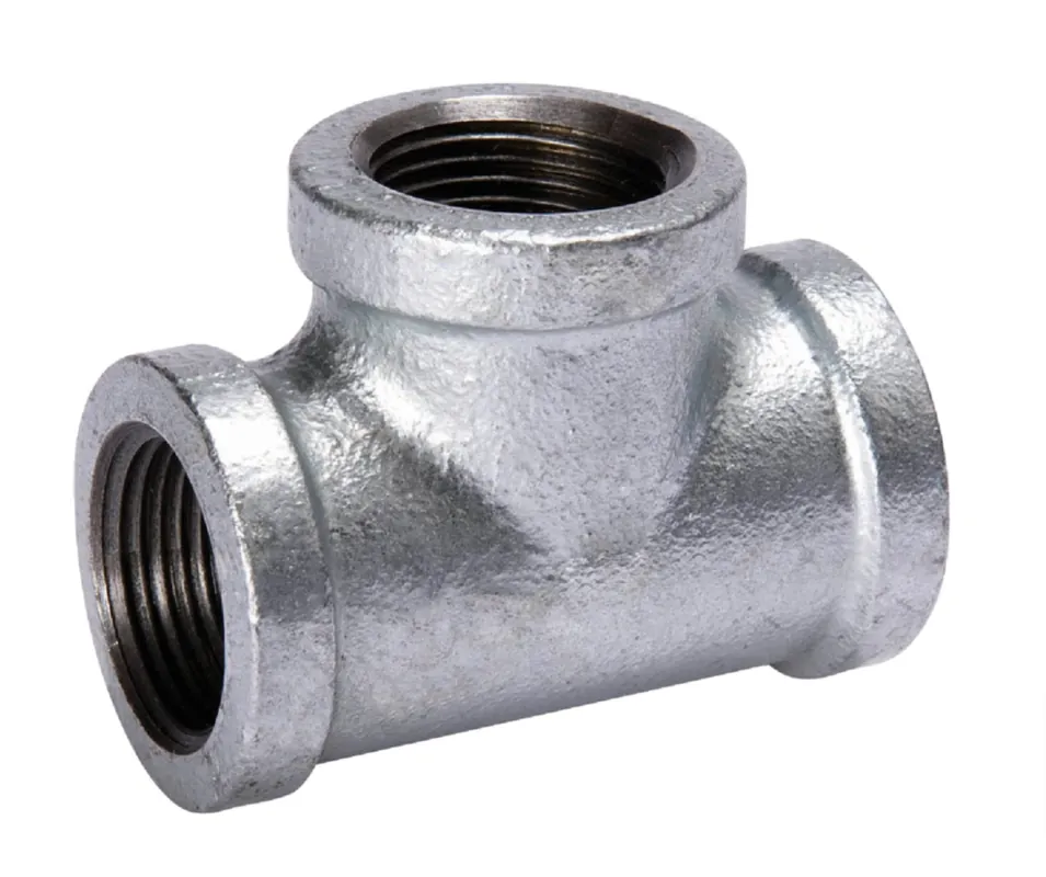 Malleable ZMGTR060504 Galvanized Tee 1-1/4 x 1 x 3/4