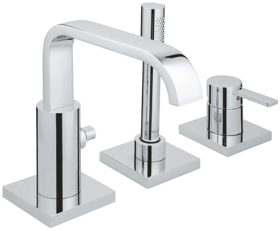 GROHE 19302000 FITTINGS 3 HOLE ROMAN TUB