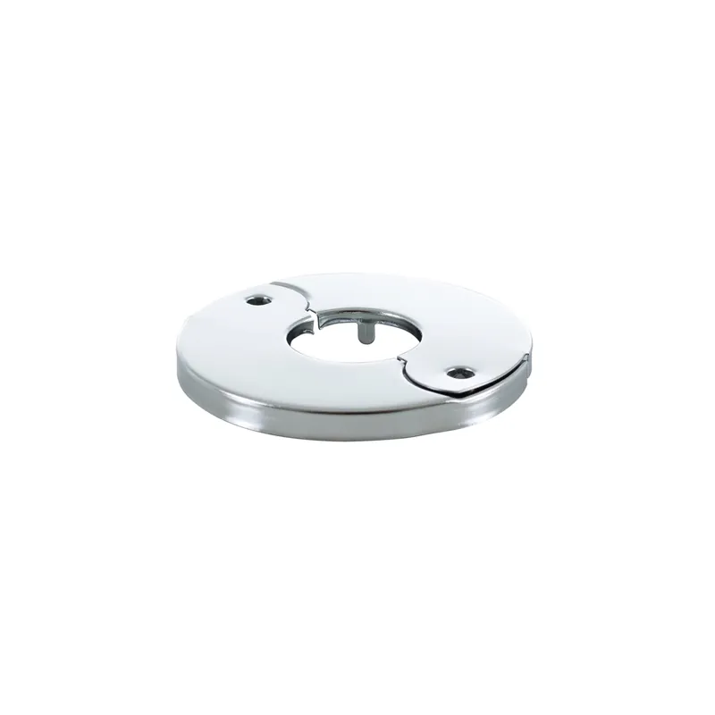 PASCO 2812 Sure Grip 3/4 in. IPS Steel Floor and Ceiling Plate, Chrome-Plated
