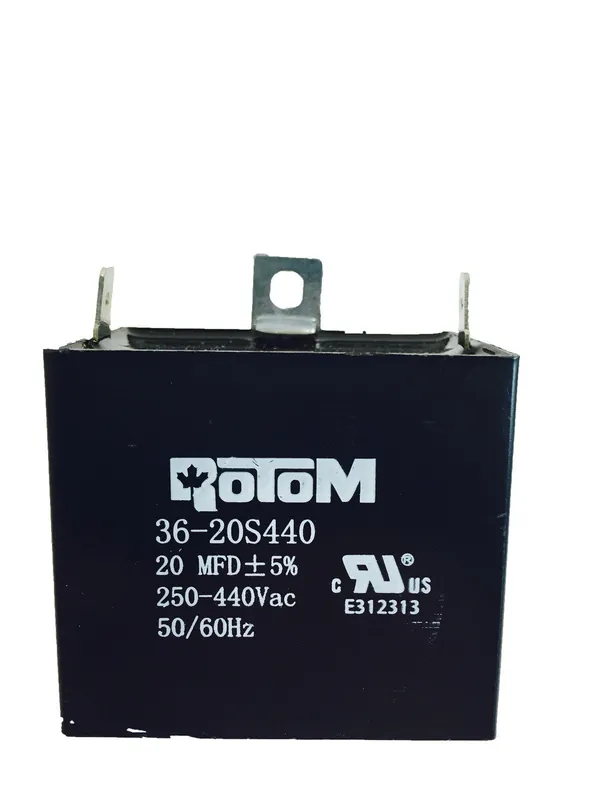 ICM CONTROLS 36-20S440 20MFD Square Run Capacitor
