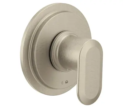 Moen UT6501BN Greenfield M-Core 1-Handle Transfer Valve Trim Kit, Brushed Nickel