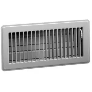 Hart & Cooley 421 04 08 GS 2-Way Floor Register 4 x 8 in