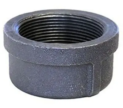 Anvil 318900560 3/4 in. Female Black Malleable Iron Cap