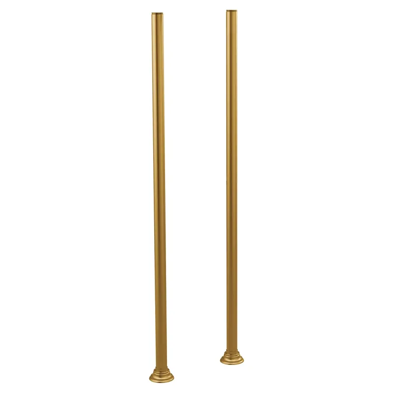 Moen TS25105BG Weymouth Brushed Gold Floor Mount Risers