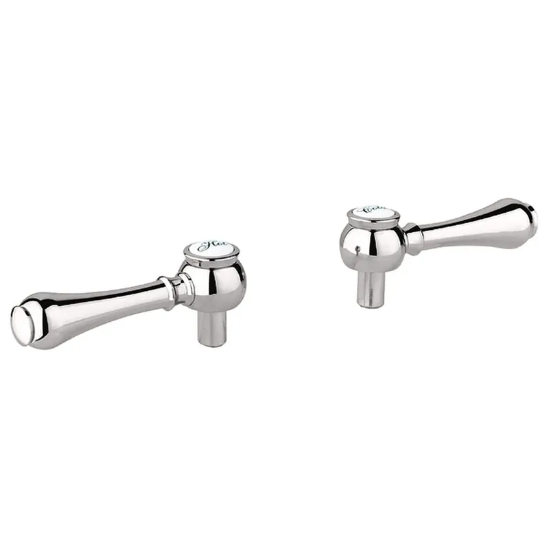 Grohe 18734BE0 Geneva Lever Handles in Polished Nickel