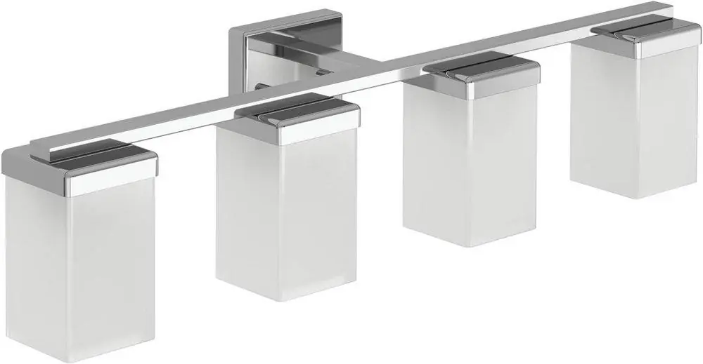 Moen YB8864CH 90 Degree 4-Light Vanity Light