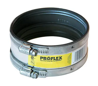 Fernco 3000-88 Proflex Coupling Plastic x Cast Iron