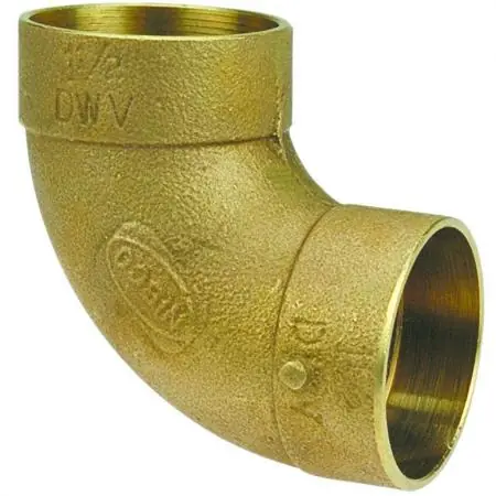 NIBCO INC E055650 807 4 CXC DWV 90 ELB CAST