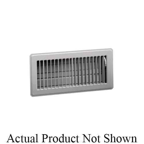 Hart & Cooley 421 06 10 W Floor Register With Opposed Blade Damper 6 x 10 in