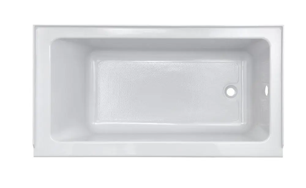 American Standard 2973.202.011 Studio 60 in. x 30 in. Soaker Alcove Bathtub with Left Drain in Arctic