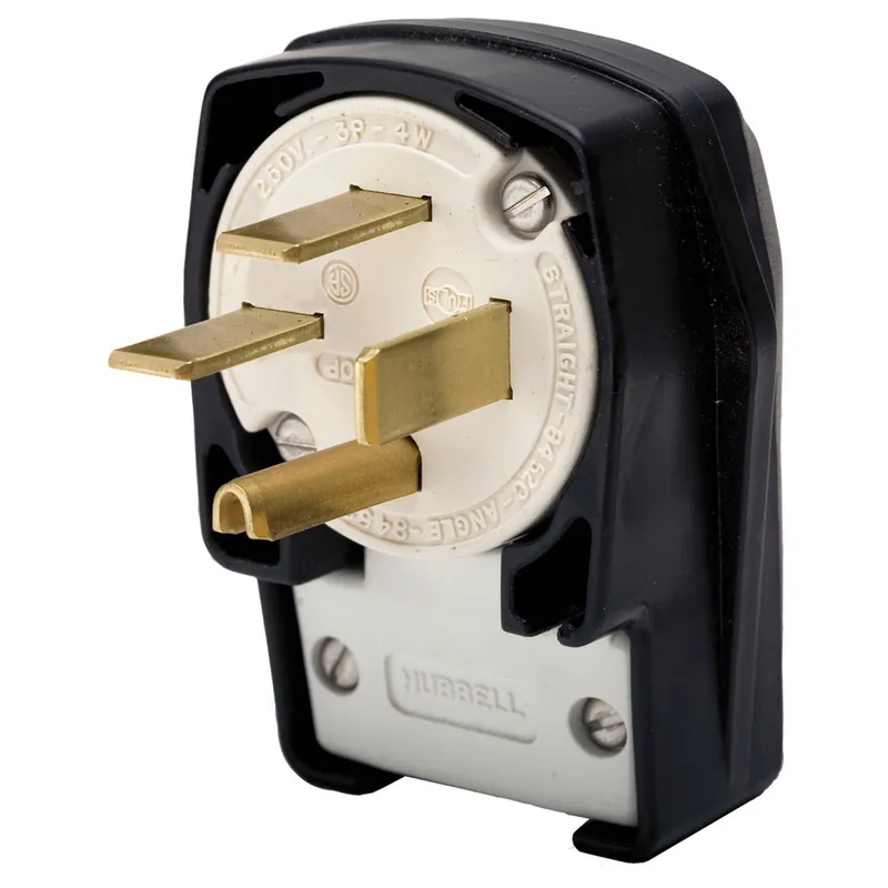 Hubbell HBL8452C 50 Amp 250 Volt 3-Pole 4-Wire NEMA 15-50P
