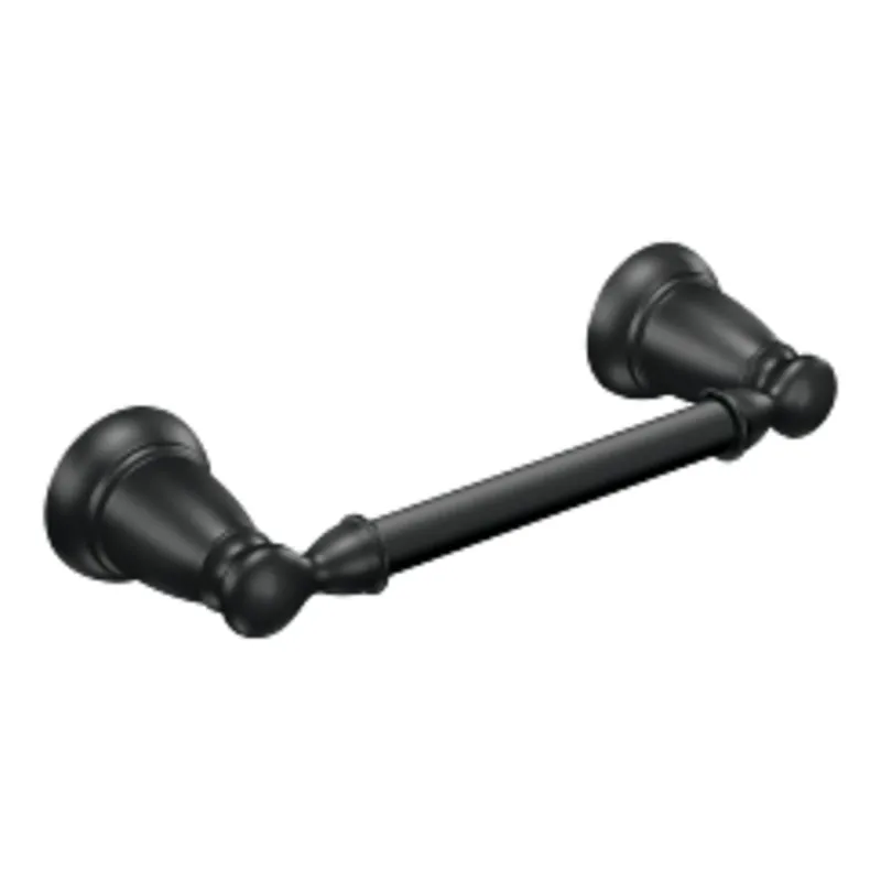 Moen Y2608BL Banbury Matte Black Pivoting Paper Holder