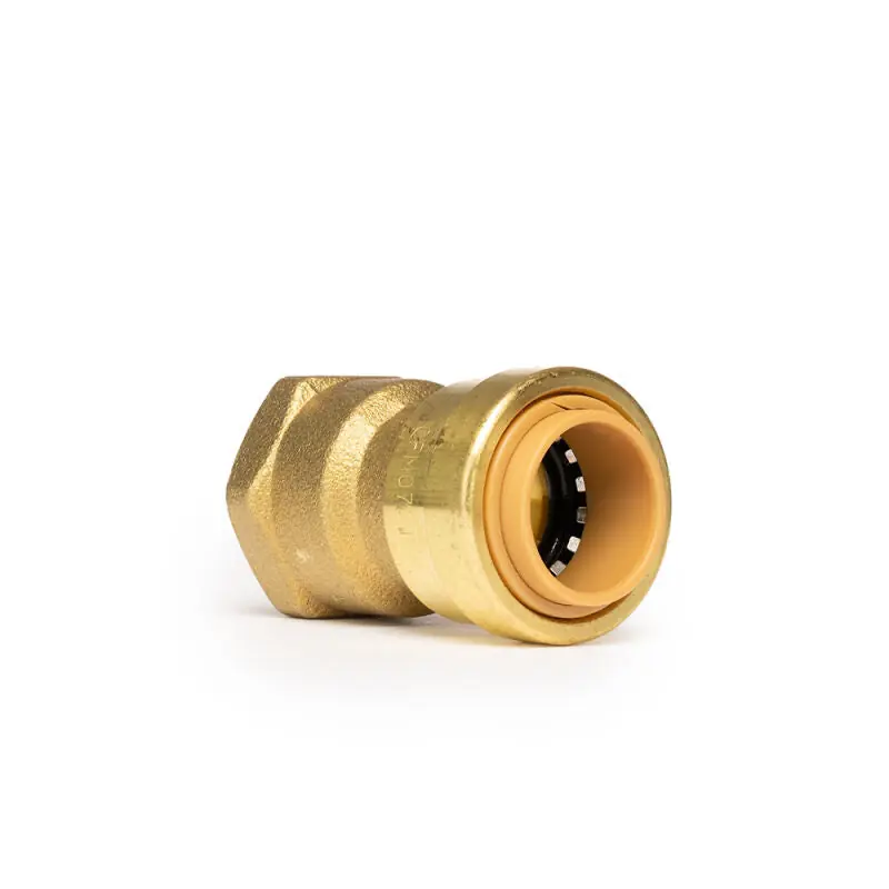 Mainline MLU072LF Mainline 1/2 Push Connect XFIP Brass Female Adapter Lead Free