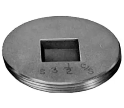 PASCO 1853-T 2 in. Brass Countersunk Plug