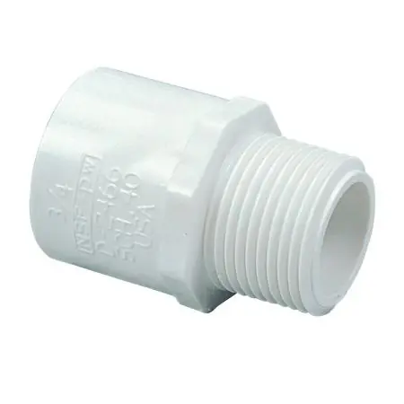 NIBCO INC L031200 436-074 1/2X3/4 MXS RED MALE ADAPTER