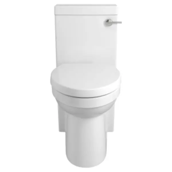 American Standard D22015F102.415 Cossu One-Piece Chair Height Right Hand Trip Lever Elongated Toilet with Seat