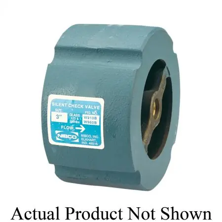 NIBCO NLN10XJ W-910B-LF/W960B-LF 5 Wafer Silent CK C.I
