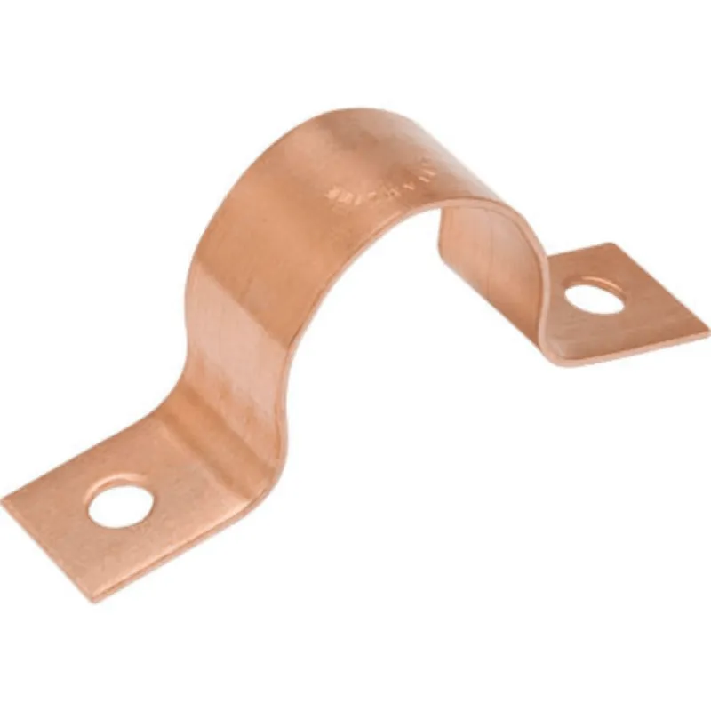 C&S Manufacturing THPS-200C 2 2-Hole Copper Pipe Strap