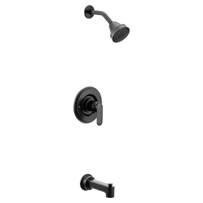 Moen T2223EPBL Greenfield Matte Black Posi-Temp Tub/Shower