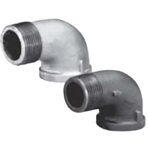 Malleable ZMGLST9008 2 90 Deg Street Elbow Galv