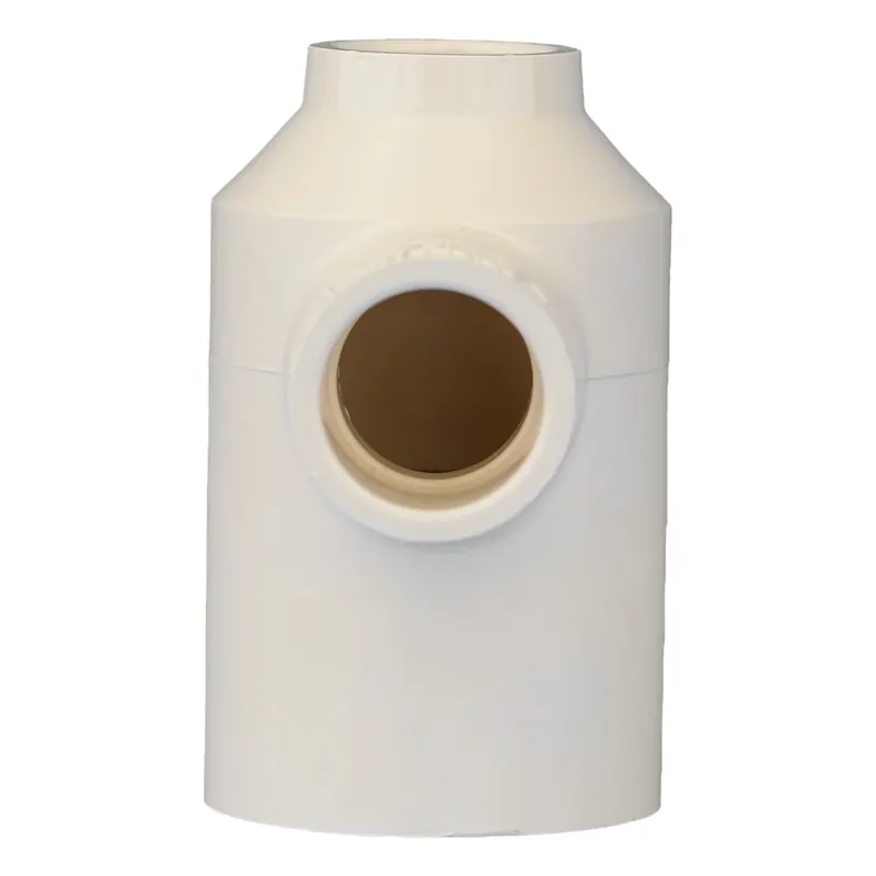 Charlotte Pipe CTS 02400 2250 1 in. Slip x 1/2 in. Slip x 1/2 in. Slip CPVC Reducing Tee
