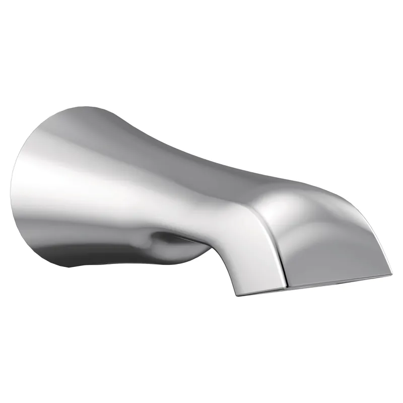 Moen S990 Flara Non-Diverter Tub Spout with Slip Fit Connection
