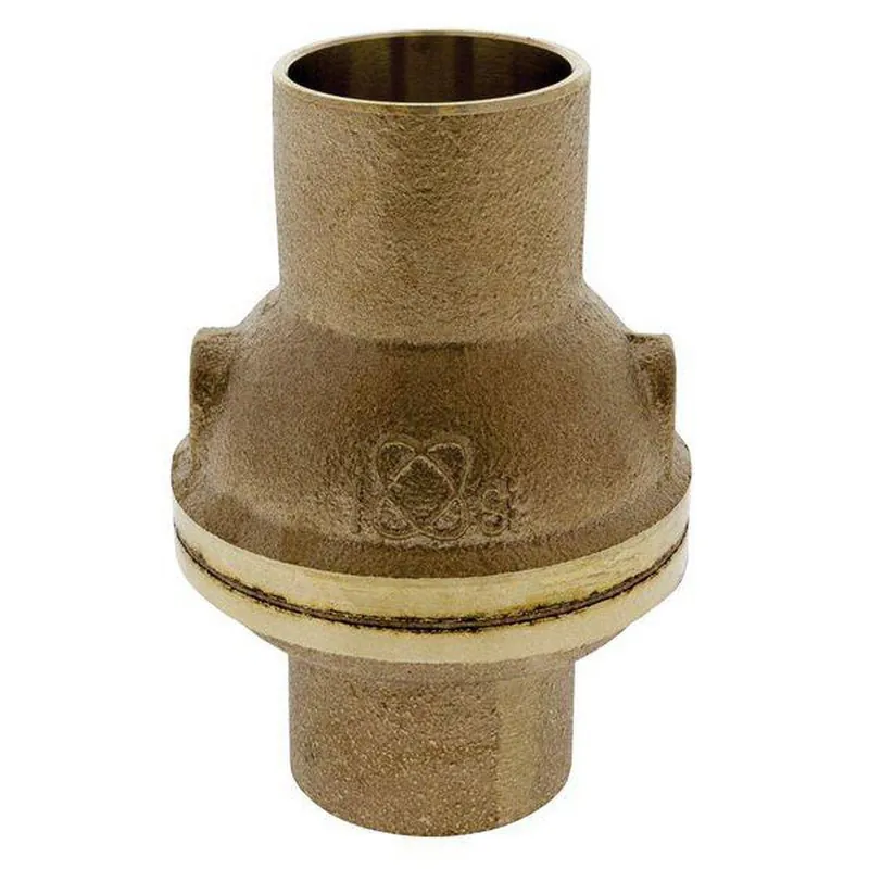 NIBCO NJ7Q2XC S480Y-LF 1-1/2 in Bronze Sweat Check Valve