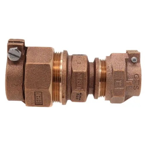 Legend Valve 313-222NL 1-1/2 x 1 Pack Joint CTS Union T-4301NL