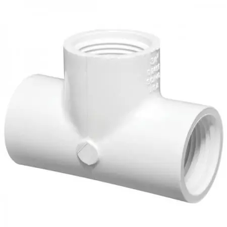 NIBCO INC L14905YP 405-007 Tee PVC 40 PUR