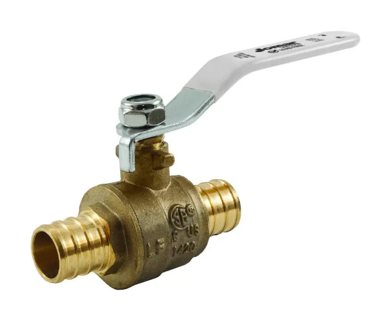 Jomar T-412G Jomar 103-525PG 1in Low Lead Pex Barbed End Valve T-412G