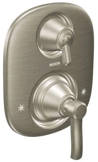 Moen TS4211BN Rothbury 2-Handle Moentrol Transfer Valve Trim Kit in Brushed Nickel