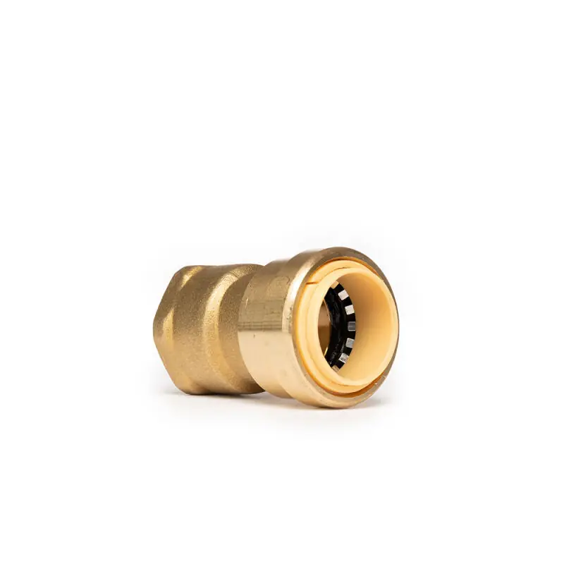 Mainline MLU088LF Mainline 3/4 Push ConnectXFIP Brass Female Adapter Lead Free