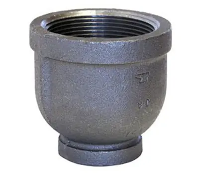 ANVIL BLACK MALLEABLE FITTINGS 310085402 1/2 x 3/8 in. Female Black Malleable Iron Reducer