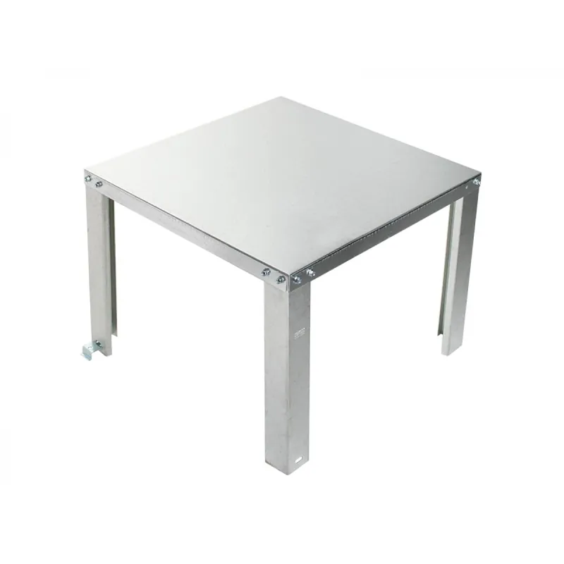 C&S Manufacturing WHS-1 UNassembled Water Heater Stand - 21W x 21D x 18H 18GA 650# RATING