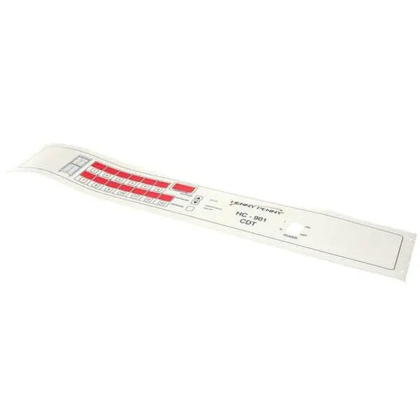 Henny Penny 79500 Decal-Cont Panel 13Cdt 901