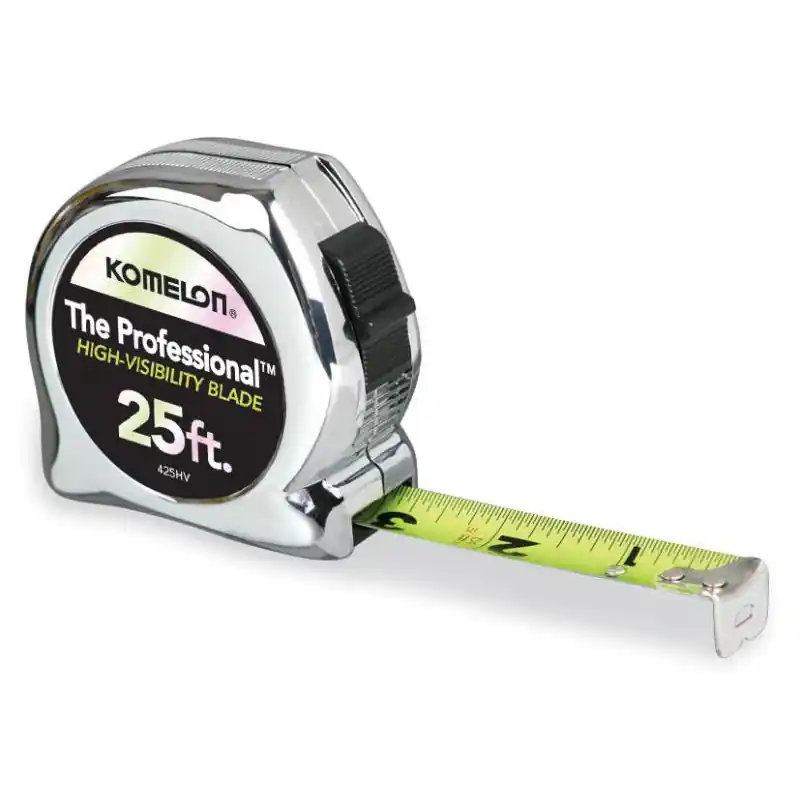 CHRISTYS 513601 1 Inch x 25 Feet High-Visibility Tape Measure