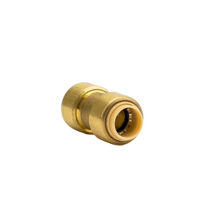 Mainline MLU006LF Brass Straight Coupling Lead Free