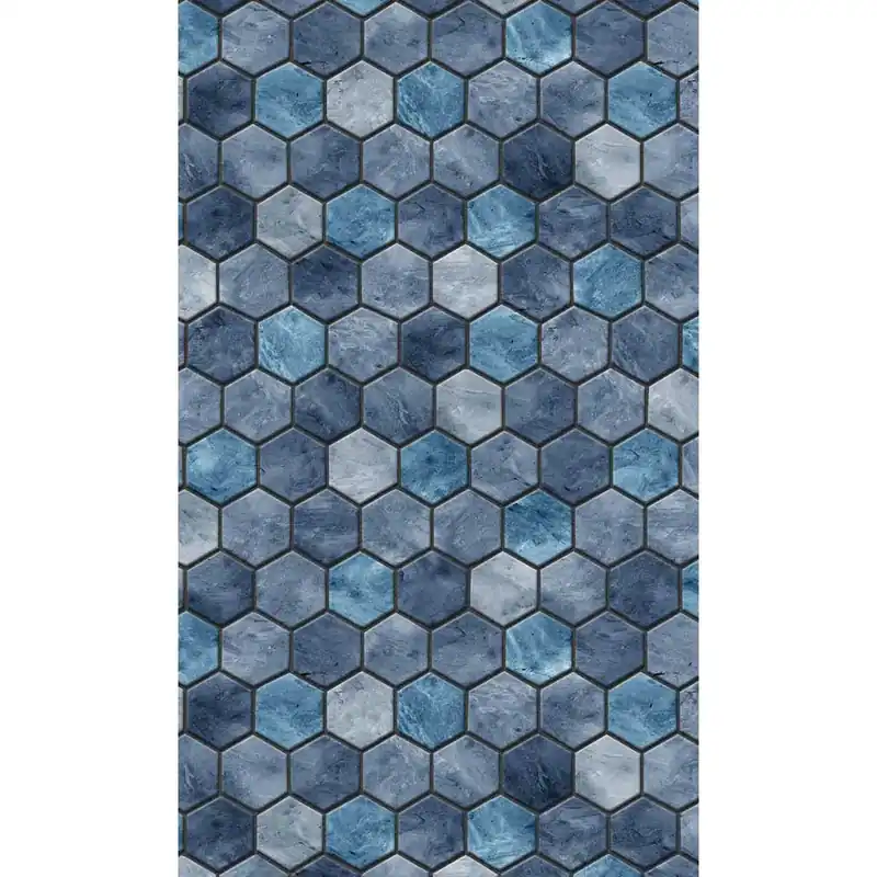 GLI 05-0033RD-THX-UB-52 Travertine Hex 52 Uni-Bead Above Ground Pool Liner