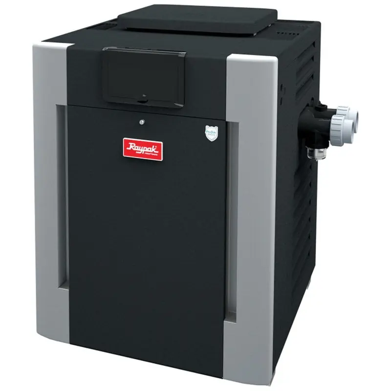 Raypak 009224 Digital Electronic Ignition Propane Gas Heater 206,000 BTU
