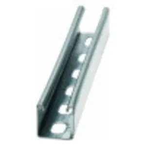 Eaton B-Line B24SH-120GRN CHANNEL 1 5/8-IN. X 1 5/8-IN. 9/16-IN. X 1 1/8-IN. SLOTTED HOLES 14 GA.