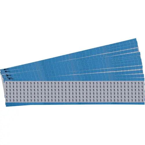 Brady 111106 Wire Marker Cards - Solid Numbers