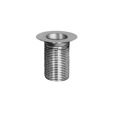 Fisher Manufacturing 6440-2100 Waste Socket 1 in ID x 2 in OD Dia Pipe 4 in L