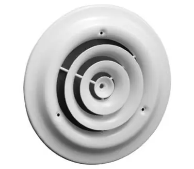 HART & COOLEY, INC. 16 06 W 6 in. Steel Round Ceiling Diffuser (Each)